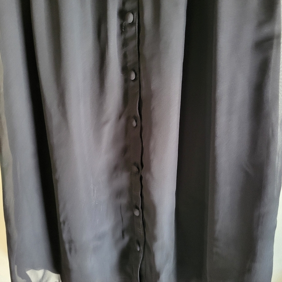 H&M Black Ruffled Mini Dress - Picture 3 of 8